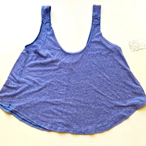 SOLD Free People Carly O-Ring Scoop-Back Tank Top - Picture 7 of 12